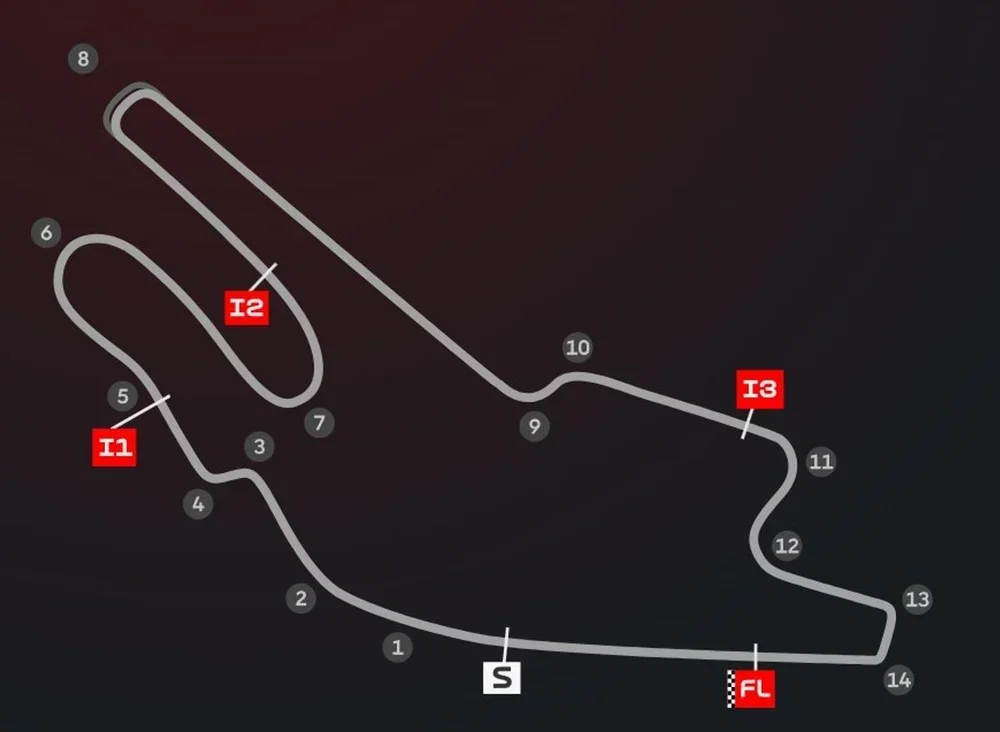 El circuito de Le Mans, en Francia