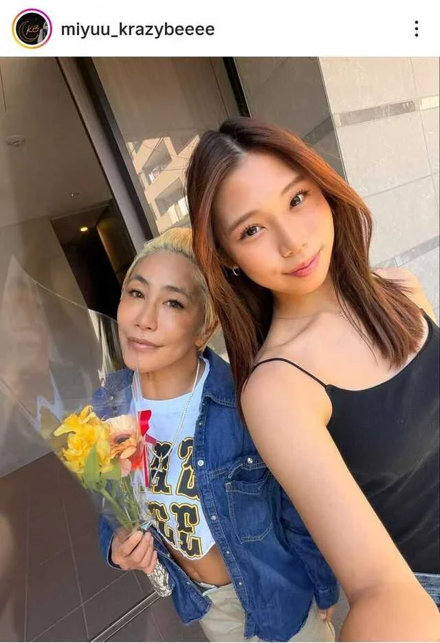 山本美憂のインスタグラム(@miyuu_krazybeeee)より